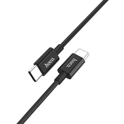 HOCO X23 TYPE-C TO TYPE-C CABLE (3A.1M) BLACK