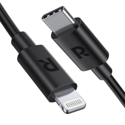 RAVPOWER CHACH&SYNC USB CABLE WITH TYPE-C TO LIGHTNING CONNECTOR